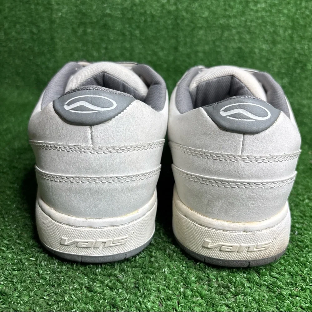 Vintage Vans Womens Size 9 Skate Shoes Pillow Fat Tongue Chunky White Skateboard - Picture 4 of 12
